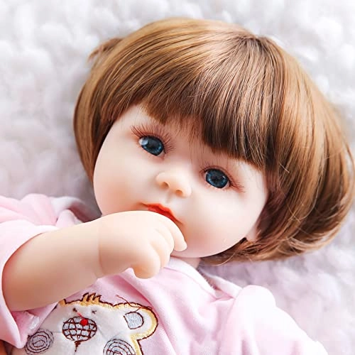 Reborn Baby Doll - 16.5 Inch Vinyl Toddler Girl