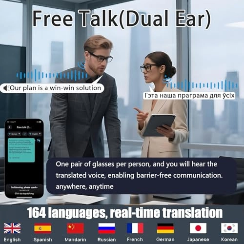 GS10 - AI Translator Bluetooth 164 Languages