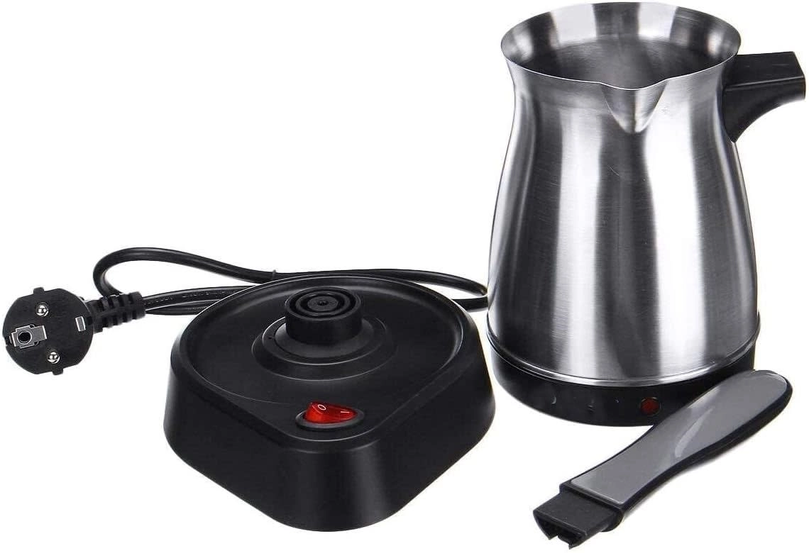 Matkho Stainless Steel Coffee Machine - Portable Waterproof Electric