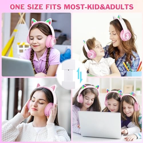 Bluetooth Cat Ear Headphones Wireless Headphone