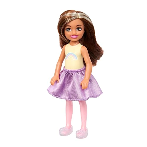 Barbie Cutie Reveal Cozy Cute Tees Series Chelsea Doll - Plush Lion Brunette Ages 3+