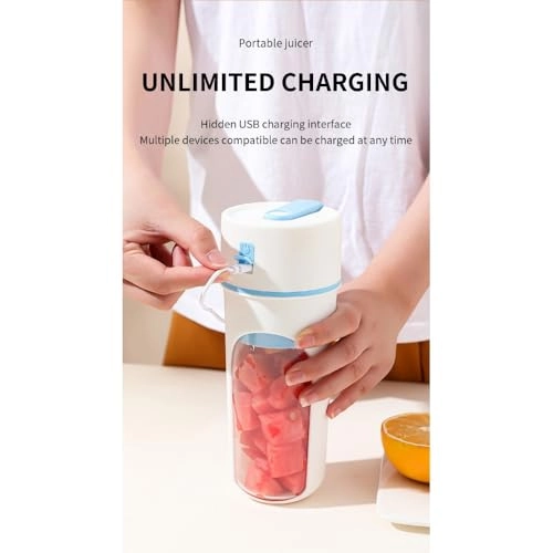 mini electric juicing cup - 200W and below 400mL and below