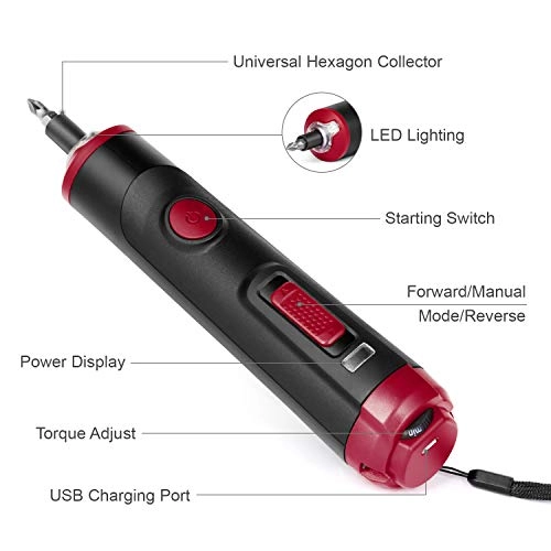 Cordless Screwdriver - 1500mAh