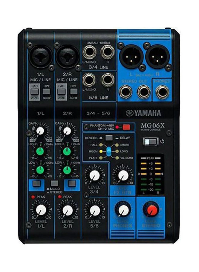 Yamaha Mg06X - Compact 6-Channel