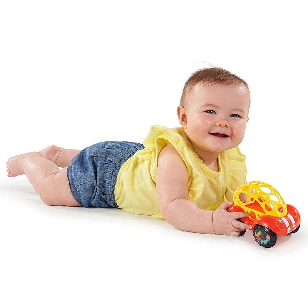 Rattle & Roll Toy - Suitable for 3 months & above Oball 1pc