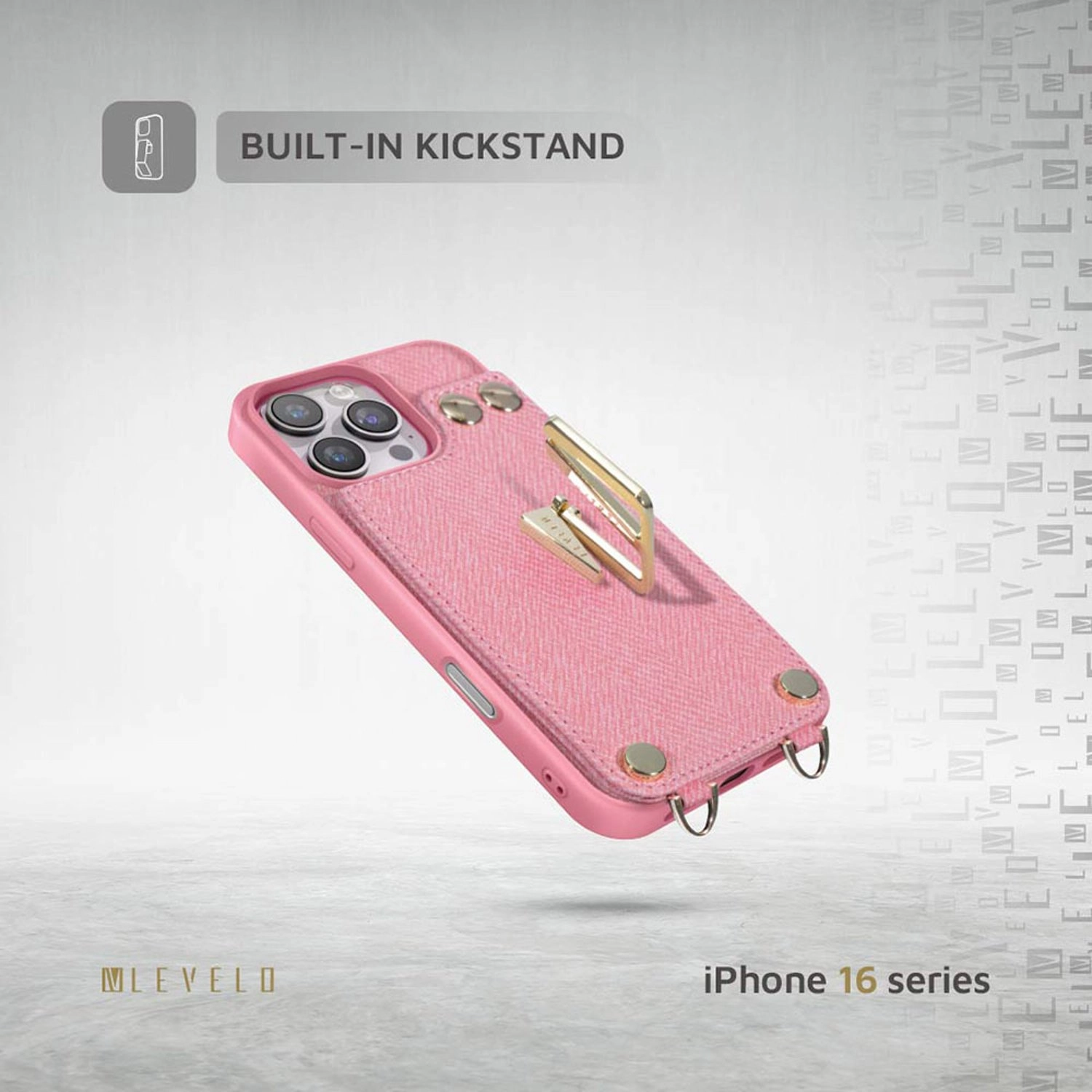 Serena Leather Case for iPhone 16 Pro