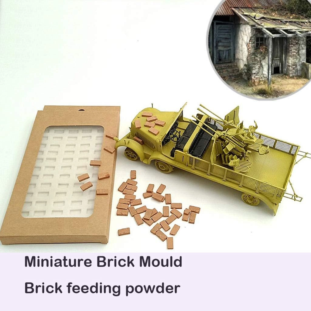 1:35 Brick Mold - Reusable Silicone