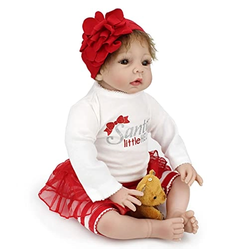 Reborn Baby Doll - 55cm 22" Vinyl Cotton Body