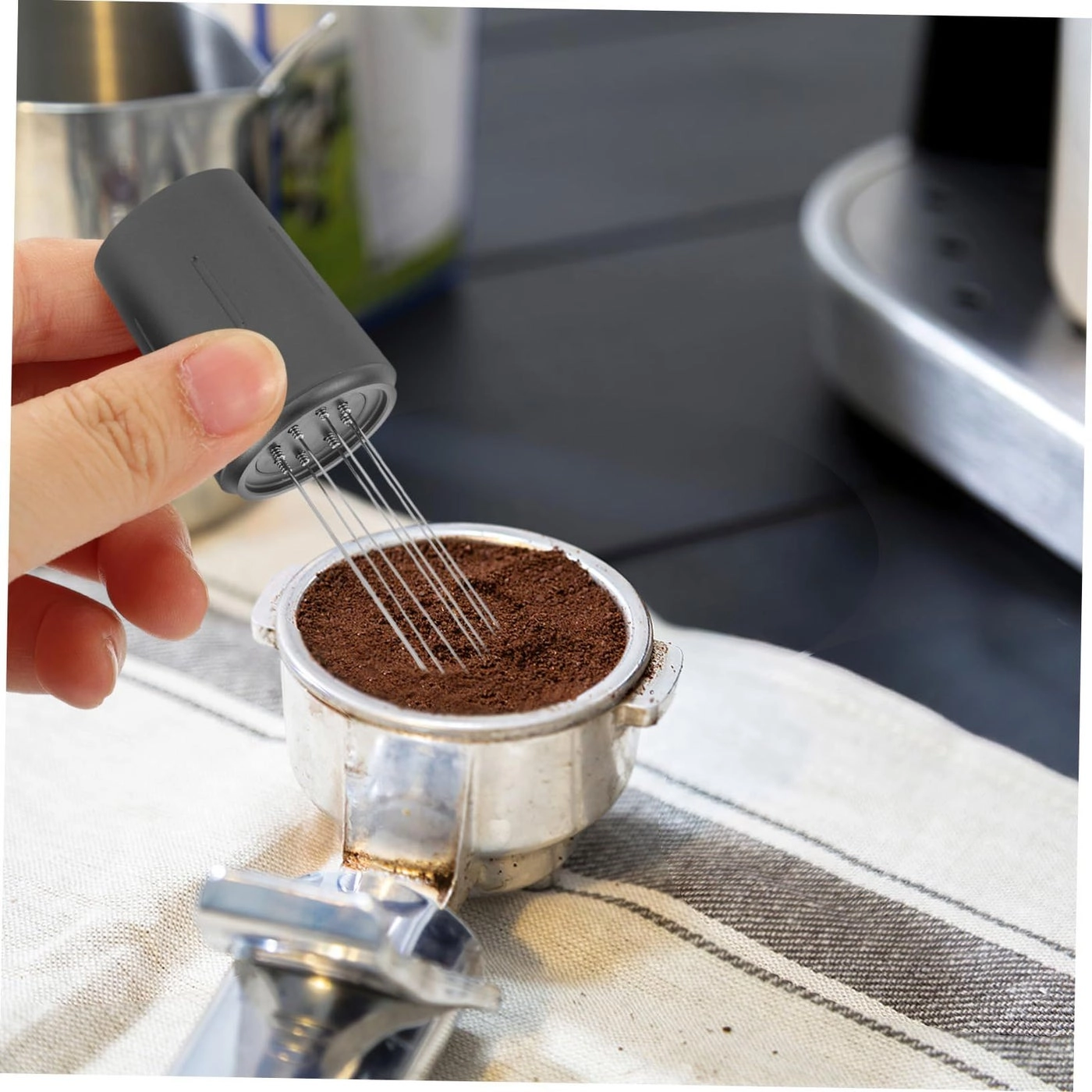 Espresso Tamping Station