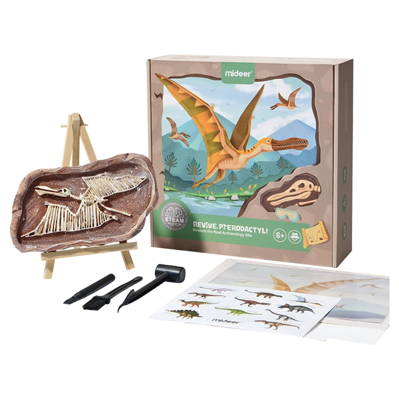 MIDEER Revive A Pterosaur Dig A Dinosaur Kit - 6 years+