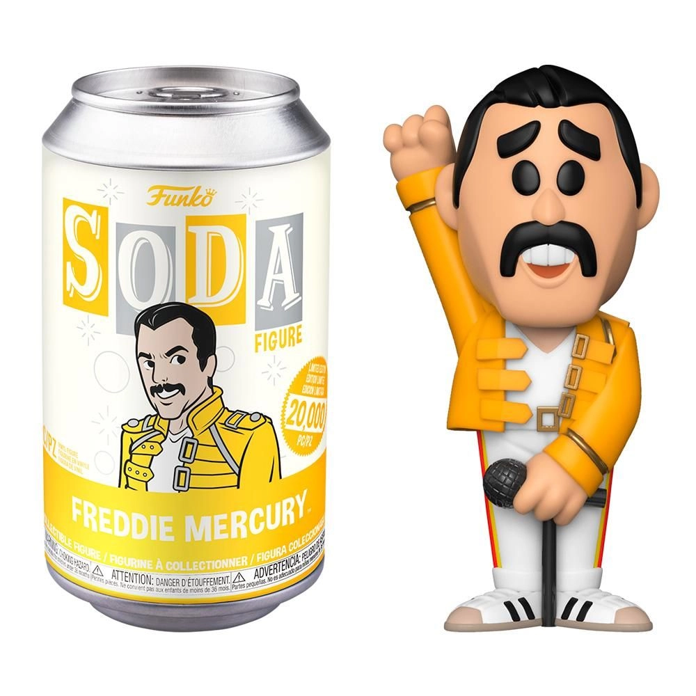 FUNKO Vinyl SODA: Queen - Freddie Mercury Vinyl Figure