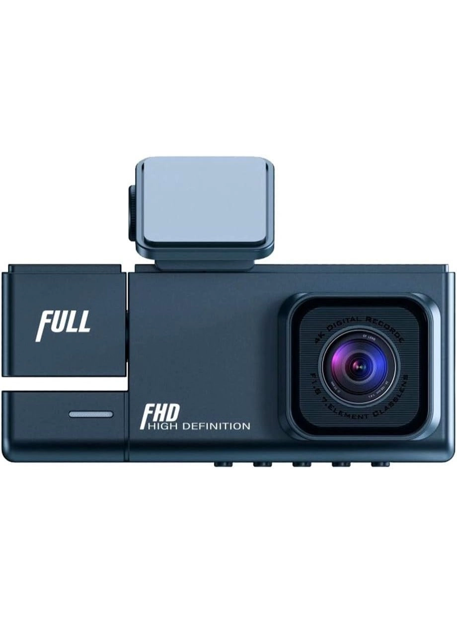 3 Cameras Dash Camera 1080P