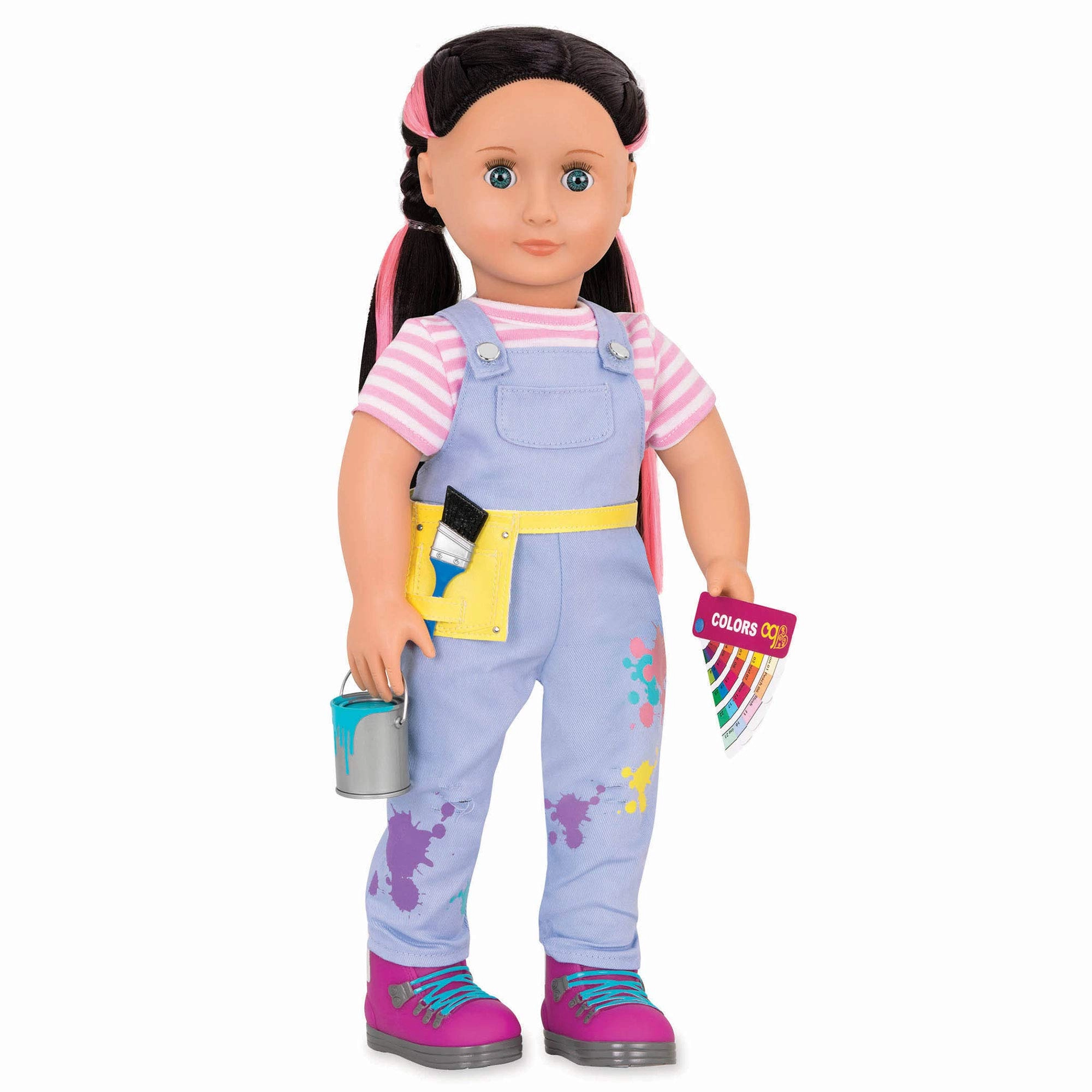Developing Dreams Ananda Doll - Black hair blue eyes Ages 3+