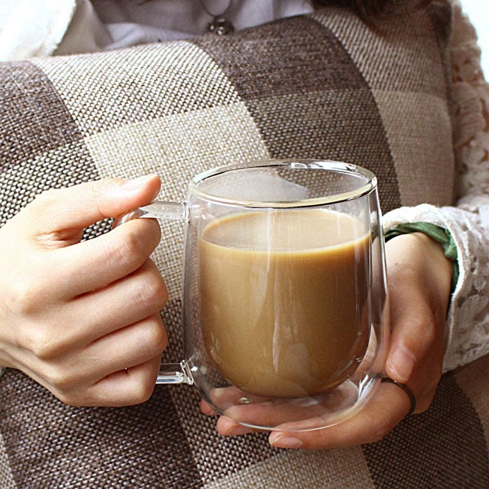 Double Wall Thermal Insulated Cup - 2 pcs - 350 ml
