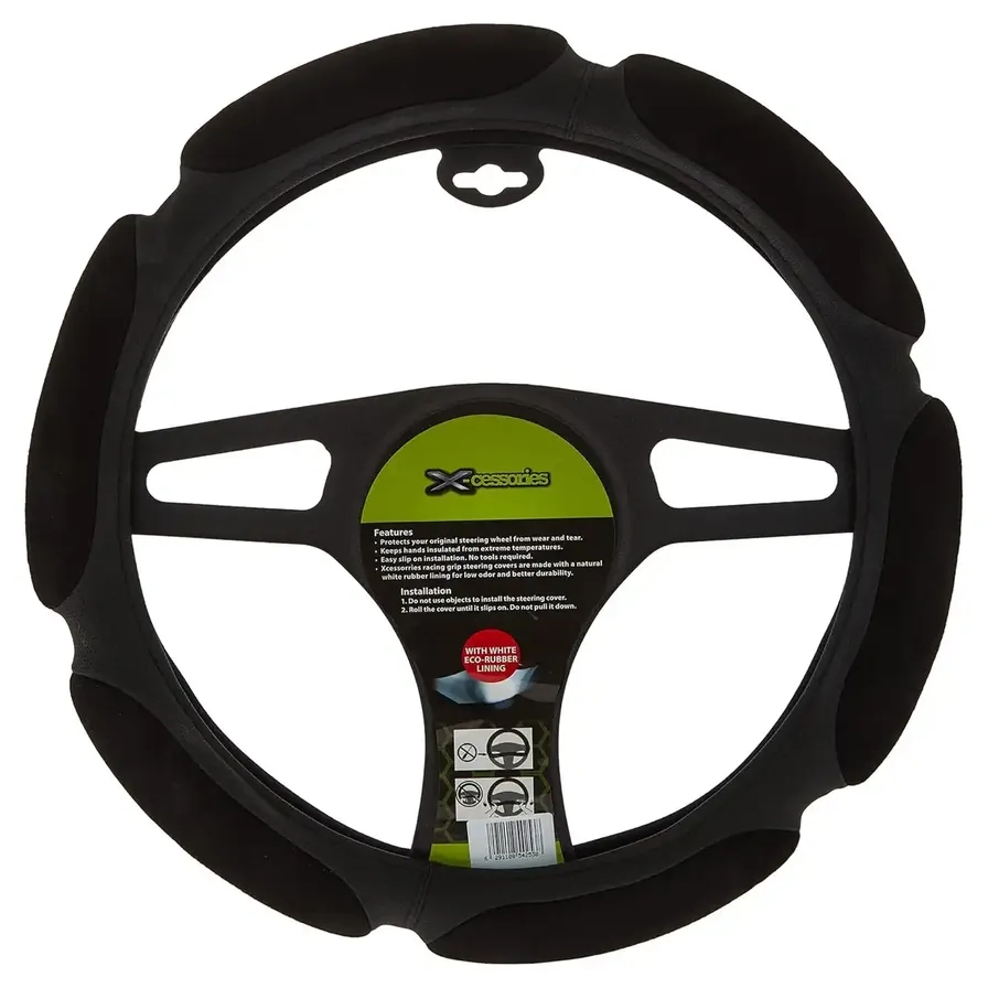 TPR Core Padded Steering Wheel Cover
