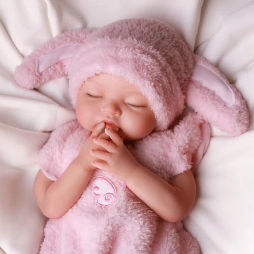 Reborn Baby Doll - 12 Inch Silicone Weighted Ages 3+