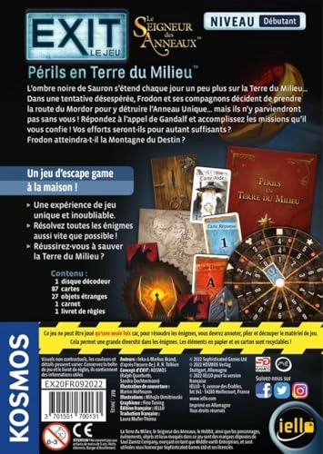 Dangers in Middle-earth + The Disappearance of Sherlock Holmes + Bottle Opener (French)