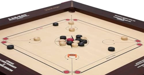AAR-Kay Carrom Board - Vintage Plywood Champion