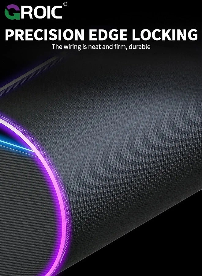 RGB Gaming Mouse Pad - 32.4x9.2 cm