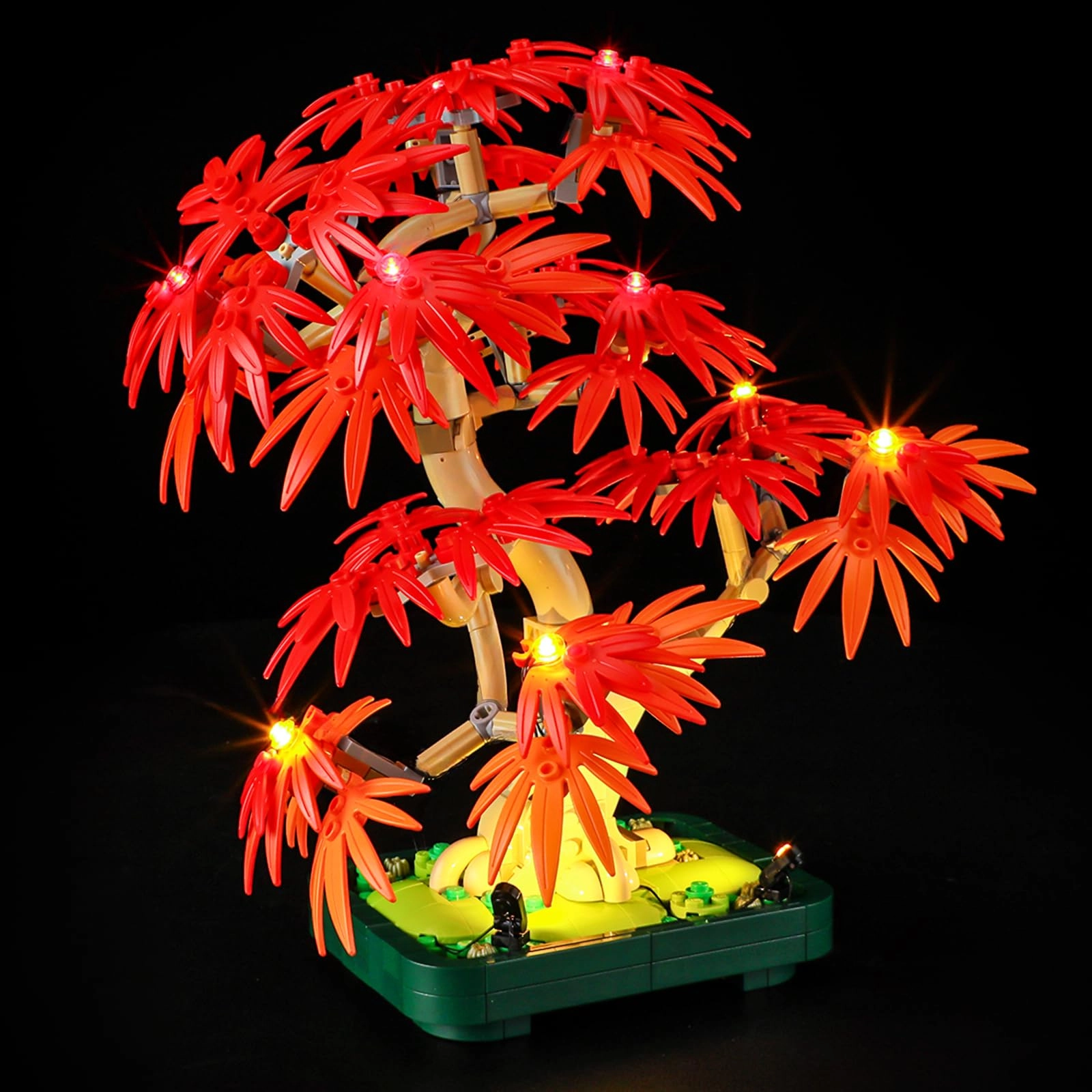 YEABRICKS LED Light for 10348 Botanical Japanese Red Maple Bonsai Tree