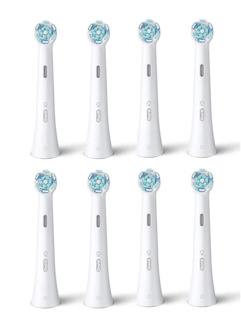 iO Ultimate Clean Replacement Brush Heads - 8 Count White