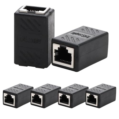 RJ45 Coupler - 10Gbps Female to Female Pack