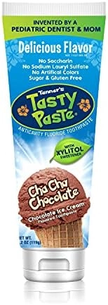 Tanner's Tasty Paste Anti-Cavity Chocolate Toothpaste Kid 120ml