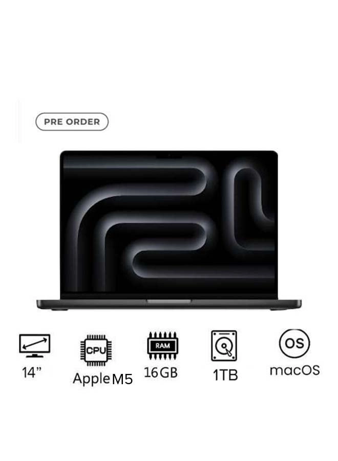 MacBook Pro Pro MacBook Pro 2025 - 14'' M5 16GB DDR4 1TB SSD