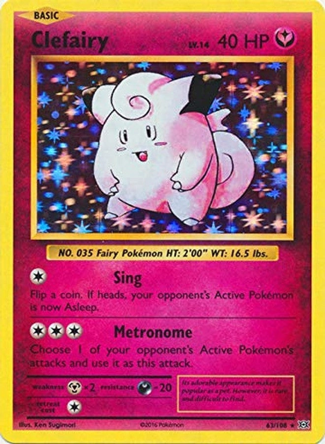 Clefairy 63/108 - XY Evolutions