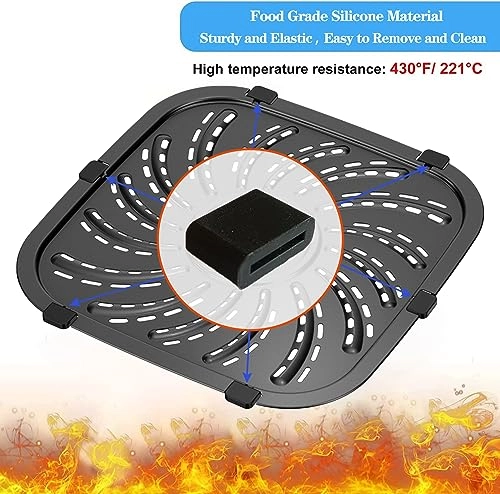 Air Fryer Rubber Bumpers - Silicone 8 piece(s)
