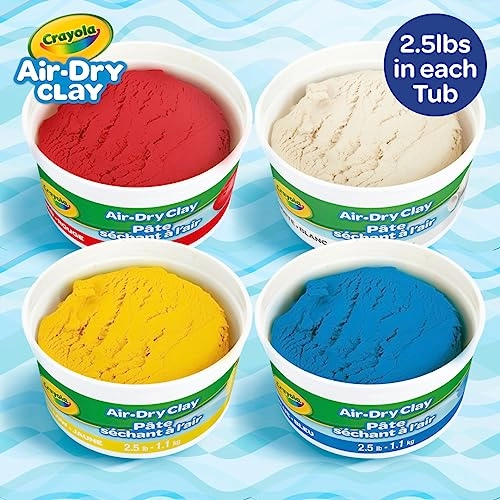 Air Dry Clay - 1.14Kg 4pcs.