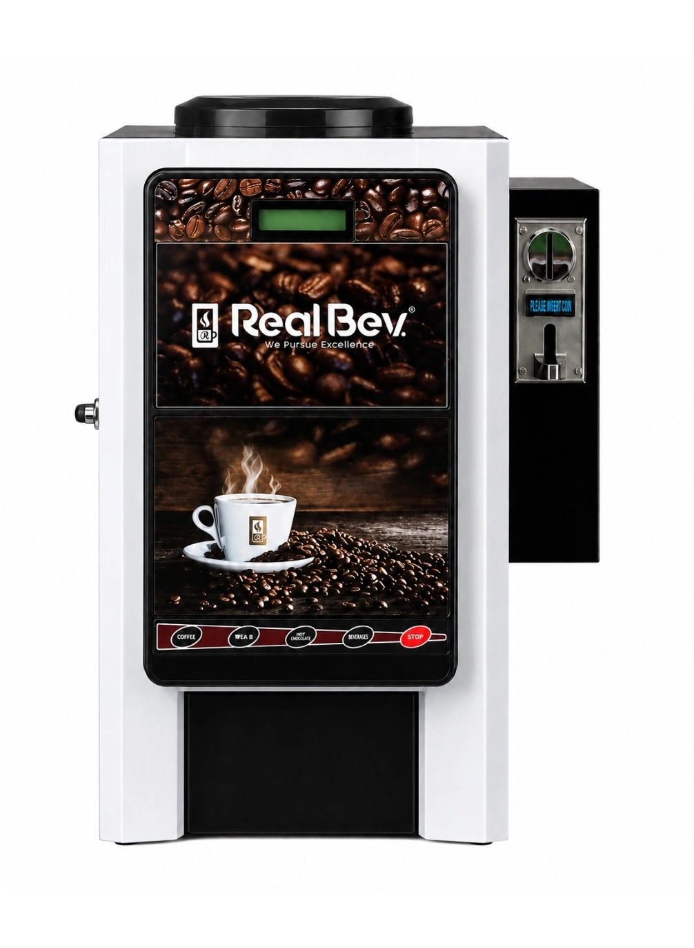Real Bev 4 Option Coffee Vending Machine