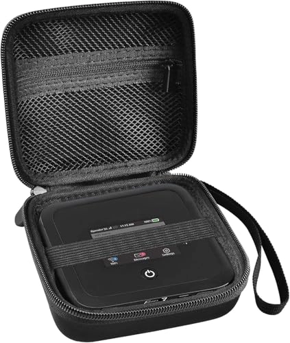 Travel Router Case - Mesh Pocket Hand Strap