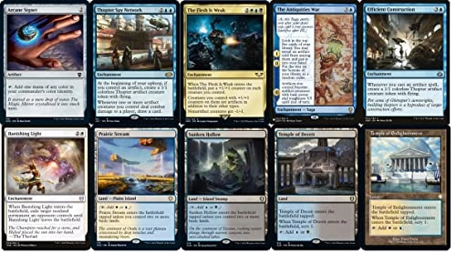 Magic The Gathering: Urza Artifacts - Commander - 100 Card