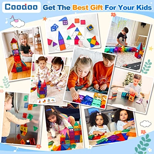 Magnetic Tiles - 3+ 100 pieces