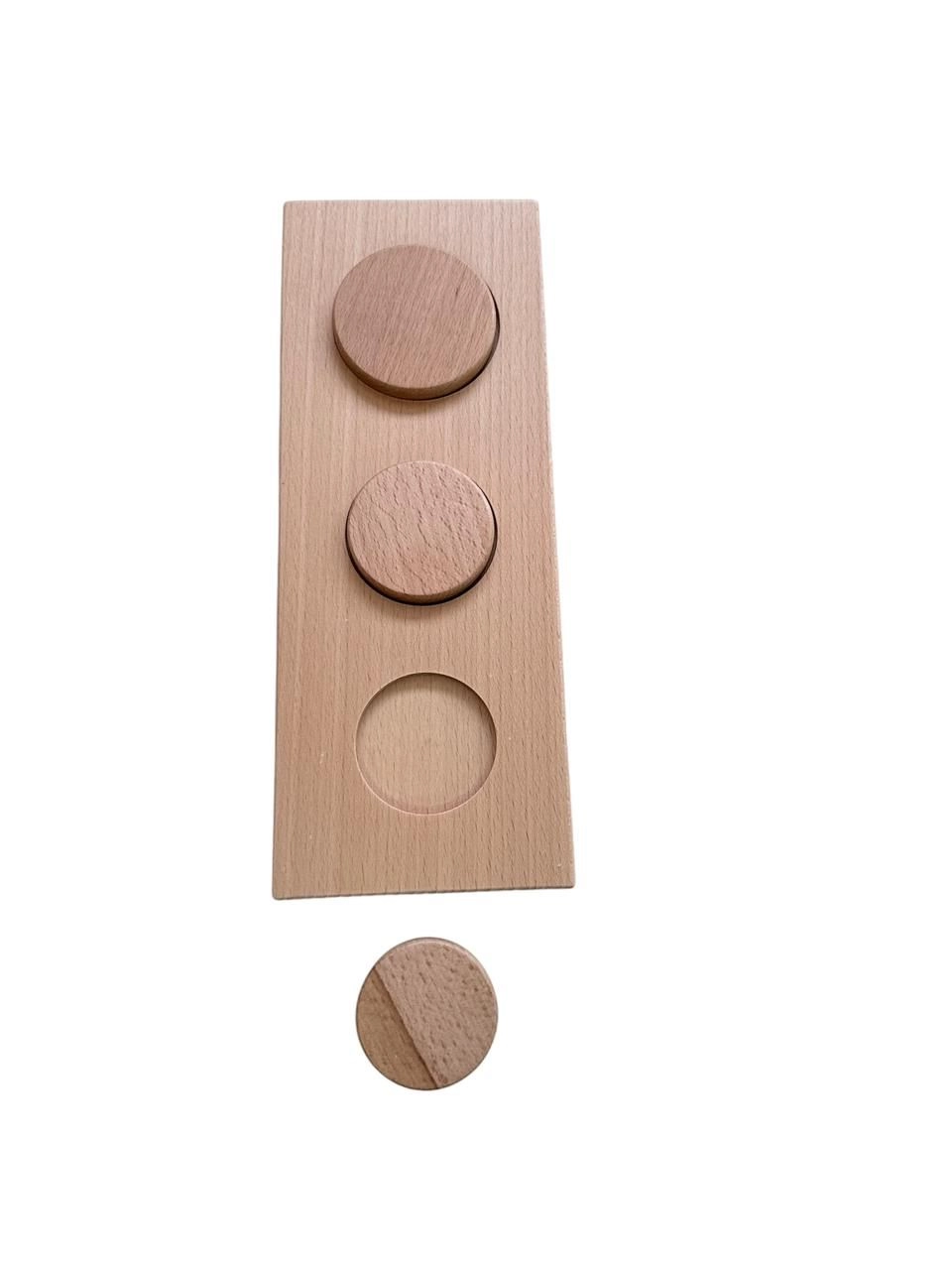 Grading Wooden Circle Strip - Suitable for 12 months and above 4 pieces