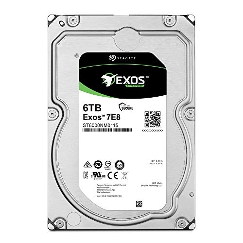 Exos 7E8 3.5" 7200rpm SATA (ST6000NM0115) - 6 TB