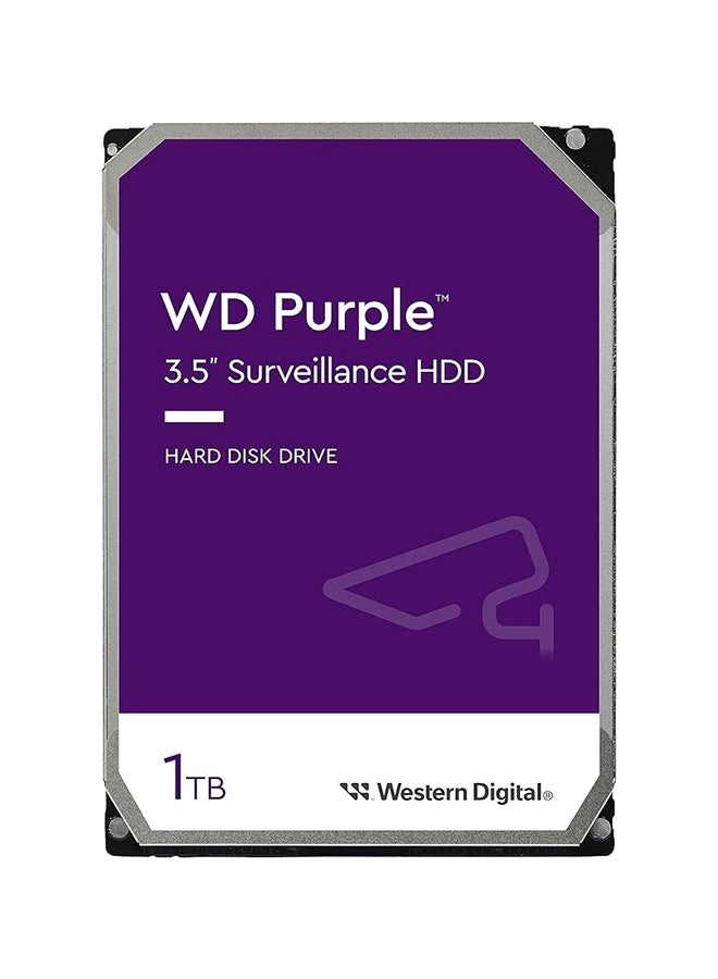 Purple Surveillance 3.5" 5400rpm 64MB SATA 6Gb/s (WD10PURZ) - 1 TB
