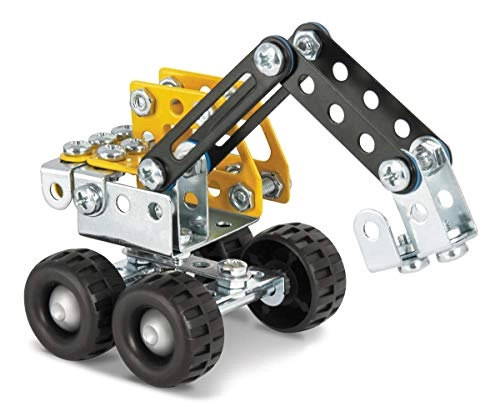 Construction - Truck With Trailer/Digger - 375 pcs