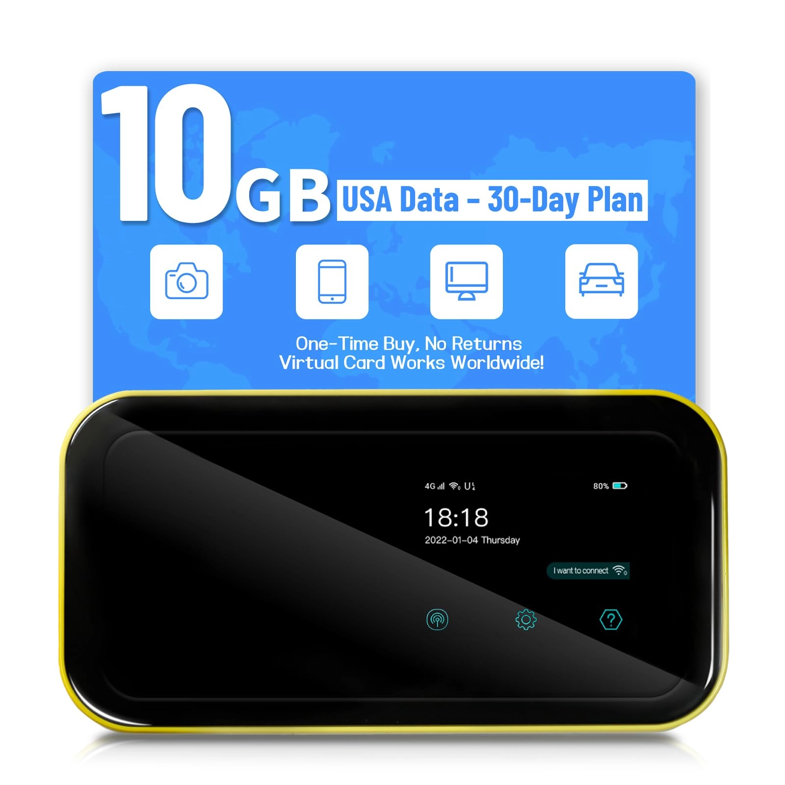 UCOM TECHNOLOGY LIMITED 4g Mobile Hotspot - 4G LTE 802.11a 802.11ac 802.11b 802.11g 802.11n