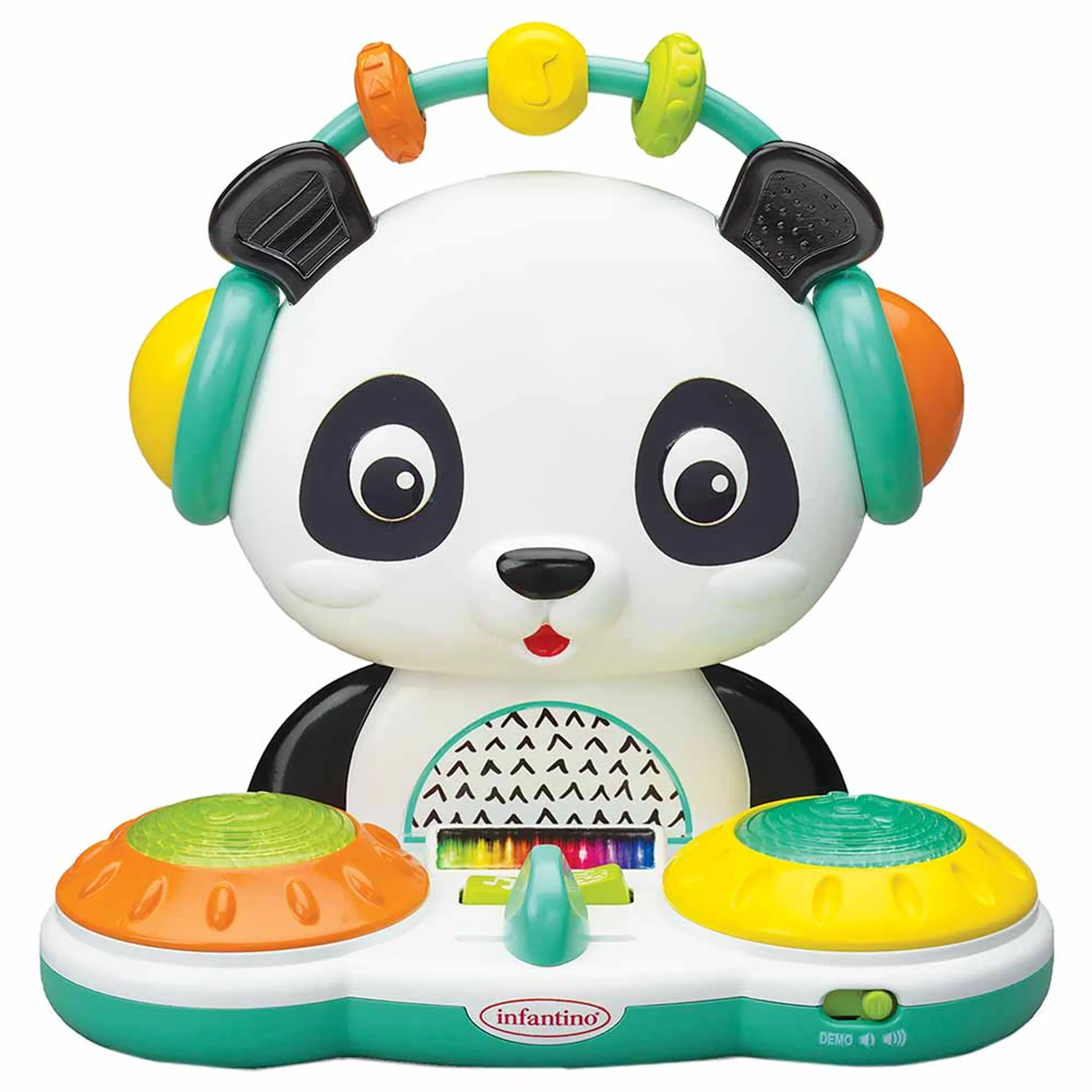 Infantino Spin & Slide Dj Panda - Suitable for 6 months and above