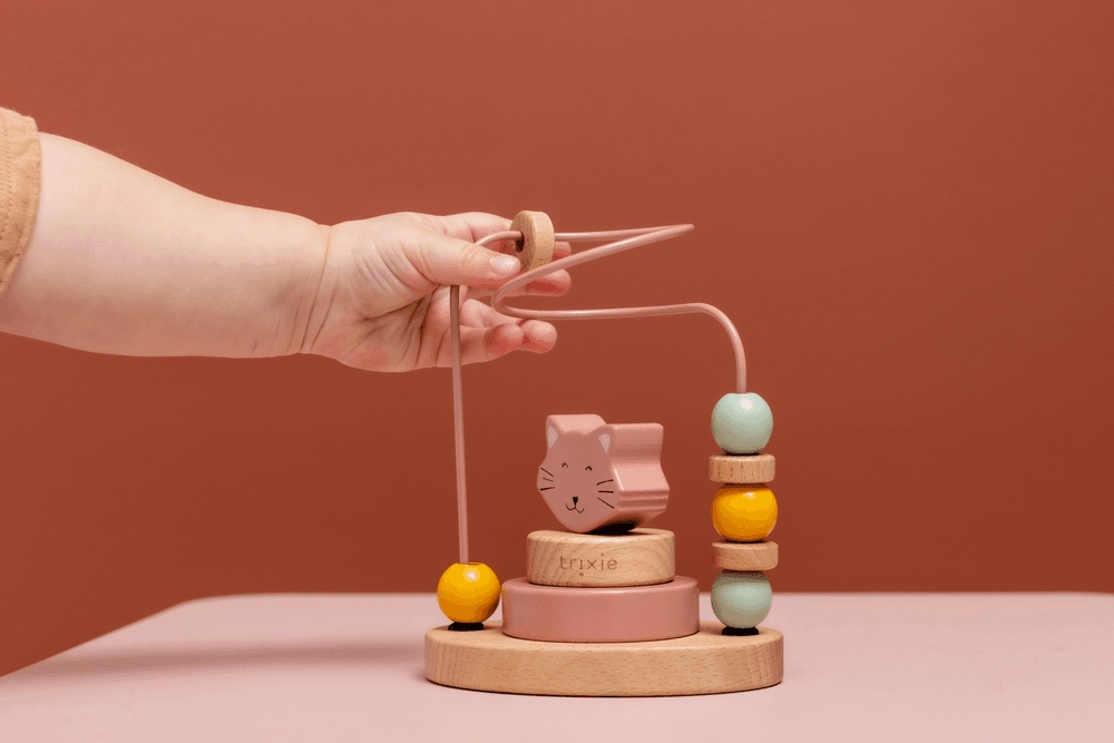 Wooden Beads Maze - Suitable for 12 months and above