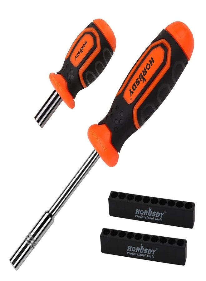HORUSDY Bit Driver Magnetic Screwdriver Bit Holder - 190mm and 90mm 1/4"