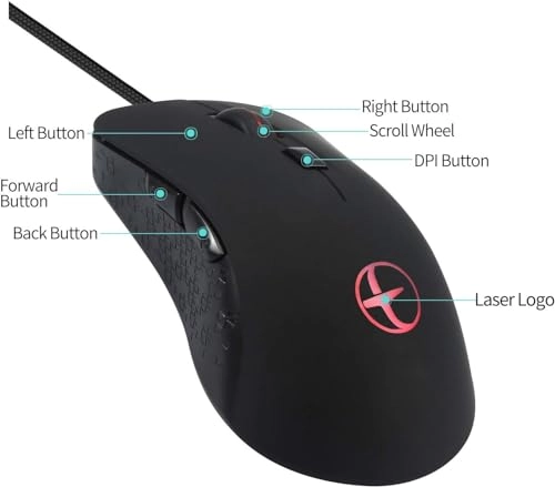 Wired Gaming Mouse - USB