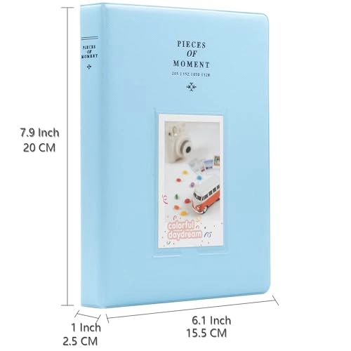 Instax Mini 128 Pockets Faux Leather Photo Album