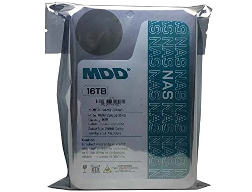 3.5" 7200rpm 256MB SATA 6Gb/s (MD16TSATA25672NAS) - 16TB