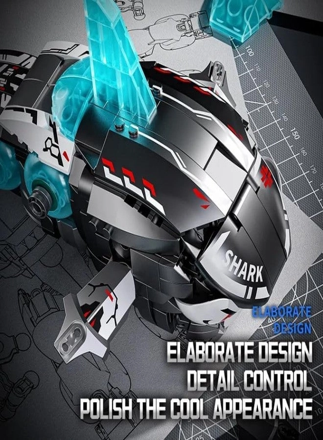 Shark Deformation Building Blocks - 688 pcs