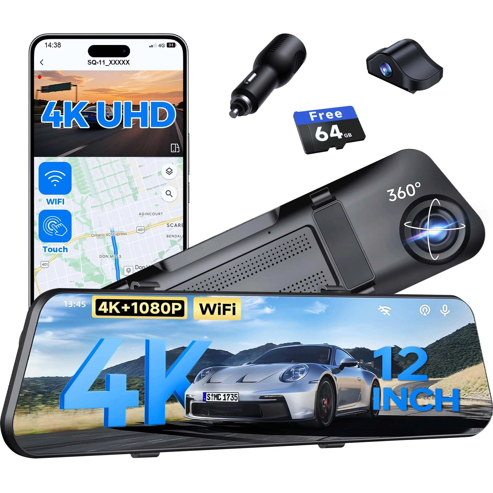 Hufdic SQ-11 - 4K 30FPS