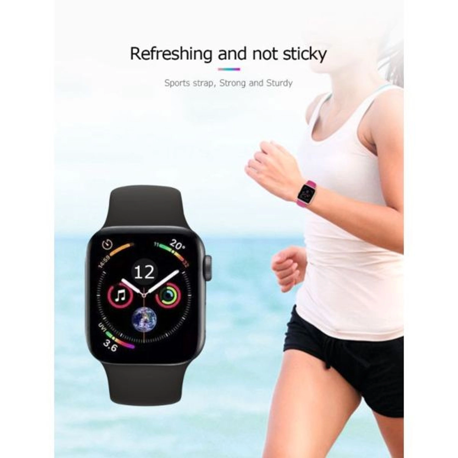 Themis Series Watch Band for Apple Watch 1/2/3/4/5/6/SE - 42/44mm