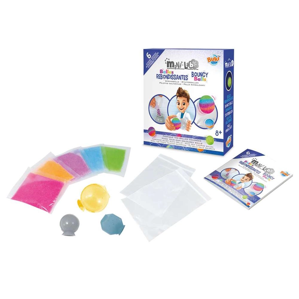Mini Lab Bouncy Balls Kit - 8 to 13+ years